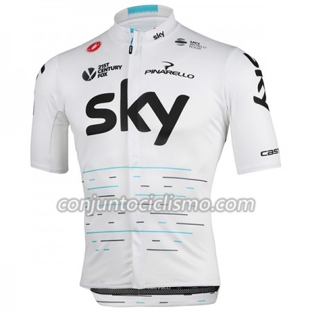 Maillot mangas cortas 2017 Team Sky N003